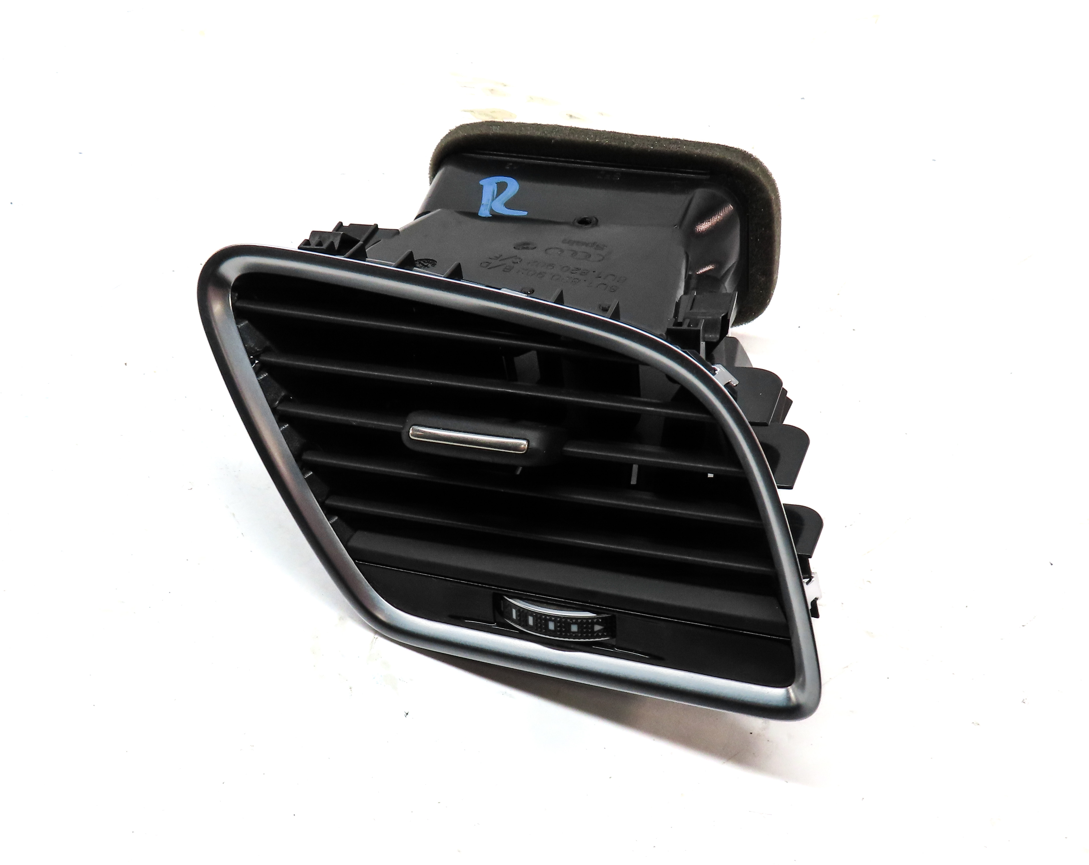 2018 AUDI Q3 (8U) FRONT RIGHT PASSENGER DASH HVAC A/C HEATER AIR VENT (BLACK) — exact item pictured